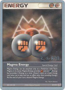 Magma Energia Card Front