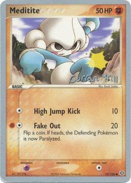 Meditite [Bide | Kick] Card Front