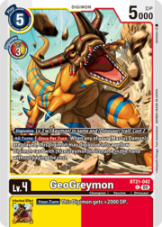 GeoGreymon BT21-042