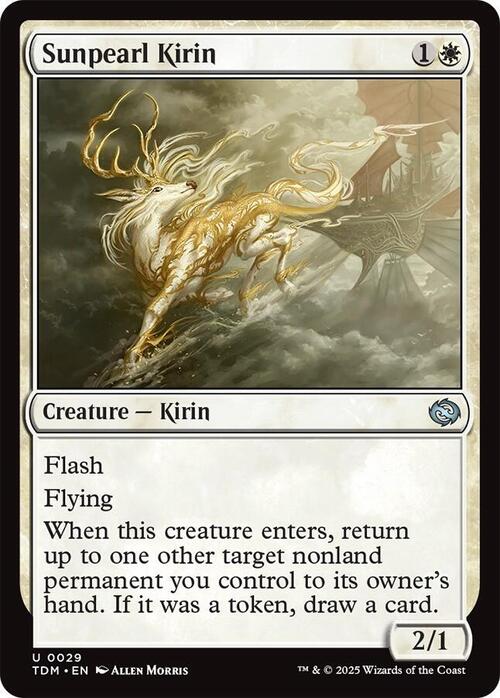 Sunpearl Kirin Card Front