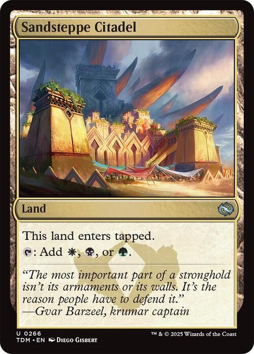Sandsteppe Citadel Card Front