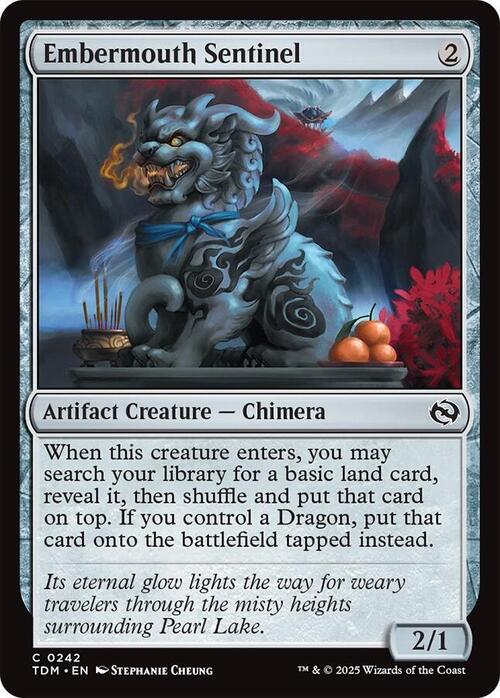 Embermouth Sentinel Card Front