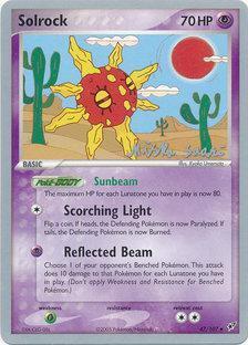 Solrock [Double Draw | Solar Heat] Card Front