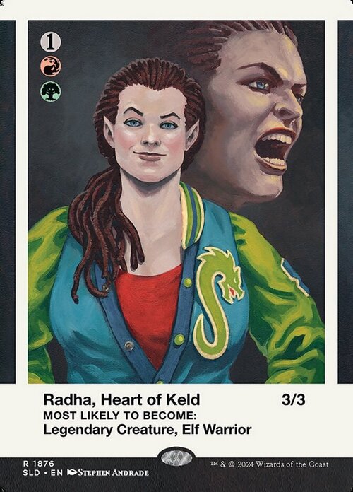 Radha, Heart of Keld Card Front