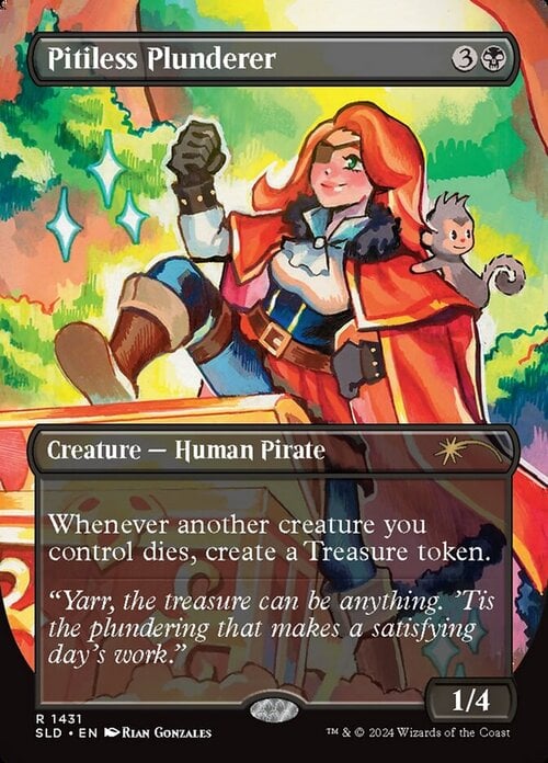 Pitiless Plunderer Card Front