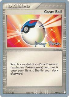 Mega Ball Card Front