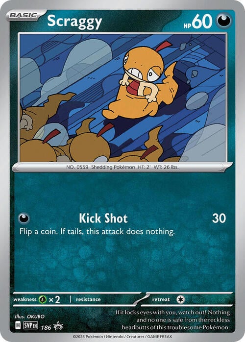 Scraggy Card Front
