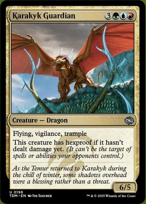Karakyk Guardian Card Front