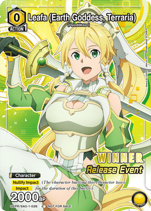 Leafa (Earth Goddess, Terraria) Card Front