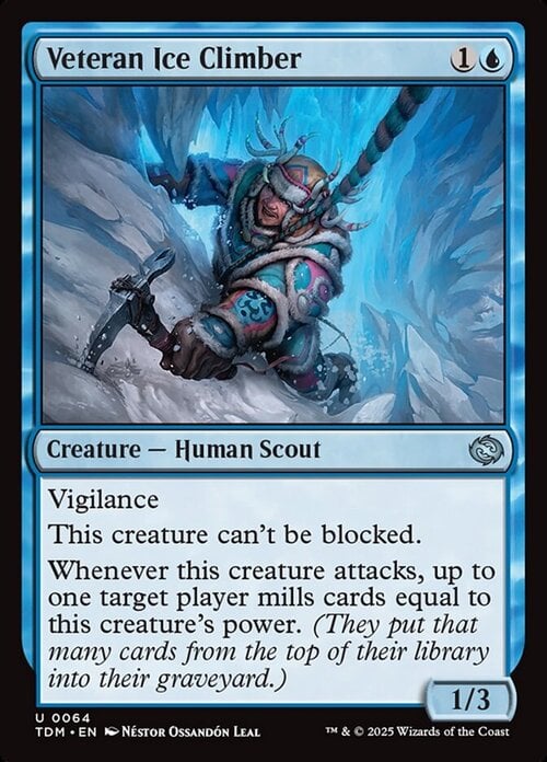 Veteran Ice Climber Card Front