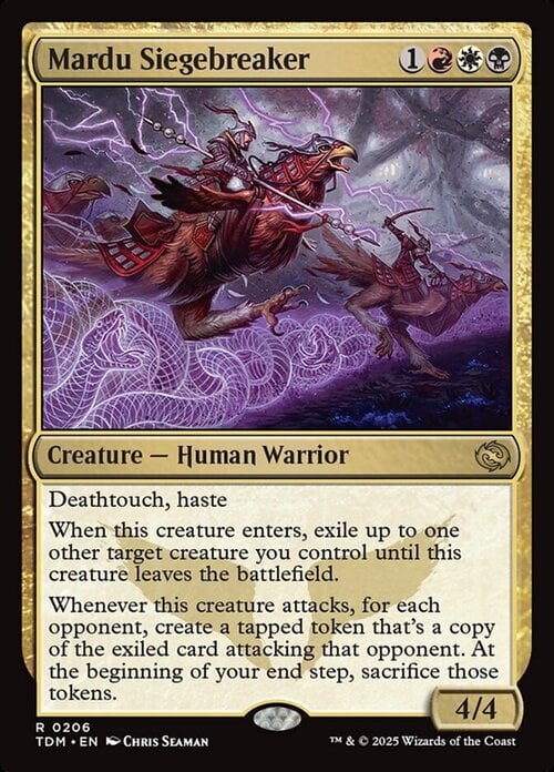 Mardu Siegebreaker Card Front