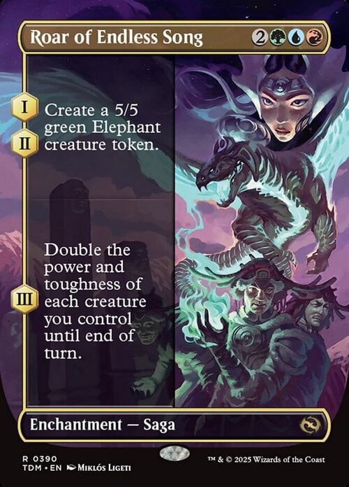 Roar of Endless Song Card Front