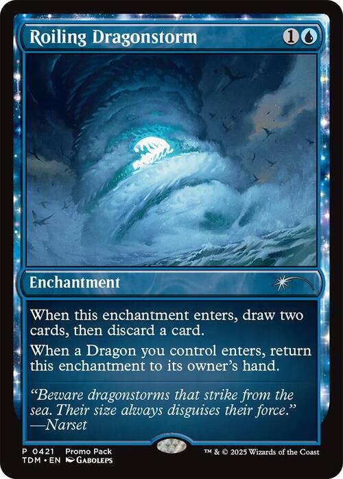 Roiling Dragonstorm Card Front