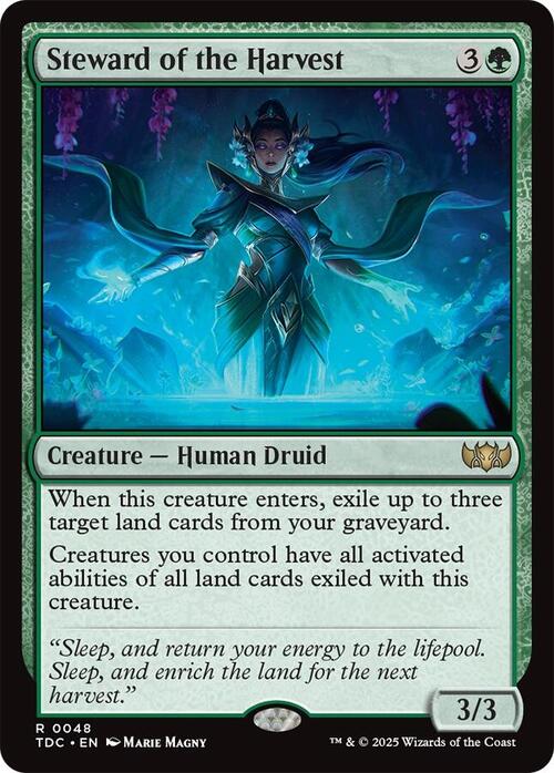 Steward of the Harvest Card Front