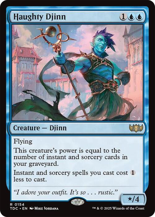 Haughty Djinn Card Front