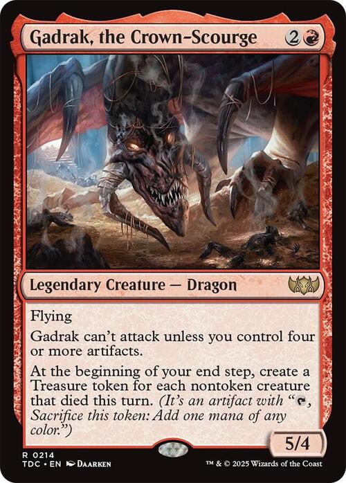 Gadrak, the Crown-Scourge Card Front