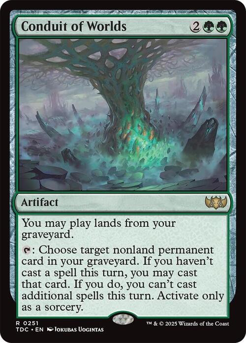 Conduit of Worlds Card Front