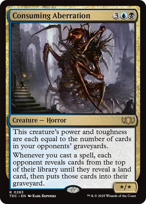 Consuming Aberration Card Front