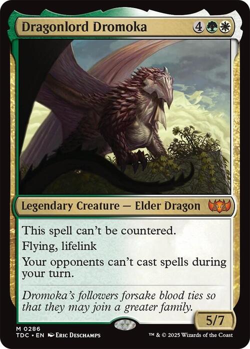 Dragonlord Dromoka Card Front