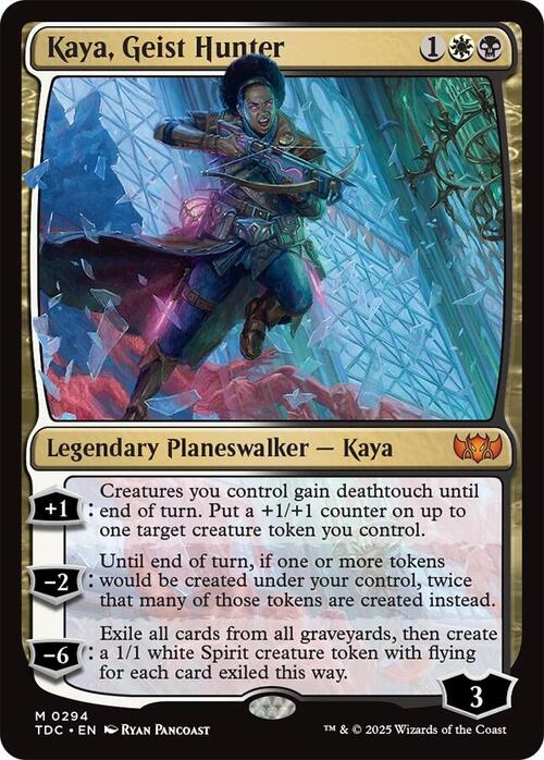 Kaya, Geist Hunter Card Front