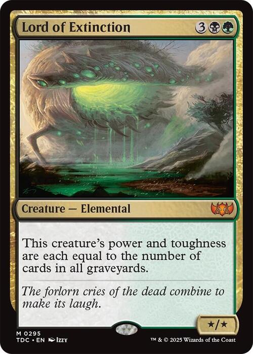 Lord of Extinction Card Front