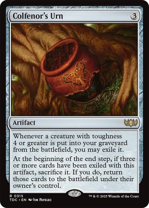 Colfenor's Urn Card Front