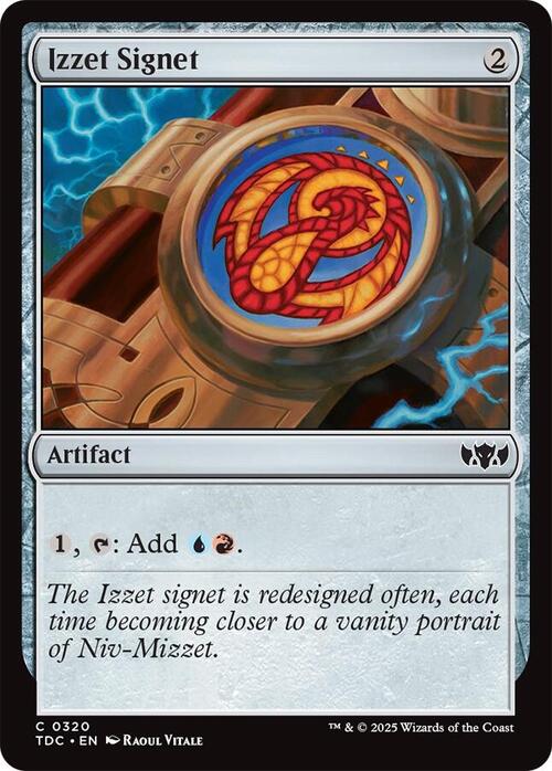 Izzet Signet Card Front