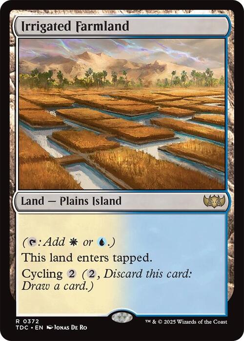 Irrigated Farmland Card Front