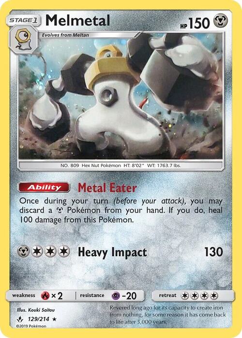 Melmetal Card Front