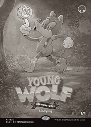 Young Wolf · Sketch Card | 885 0885