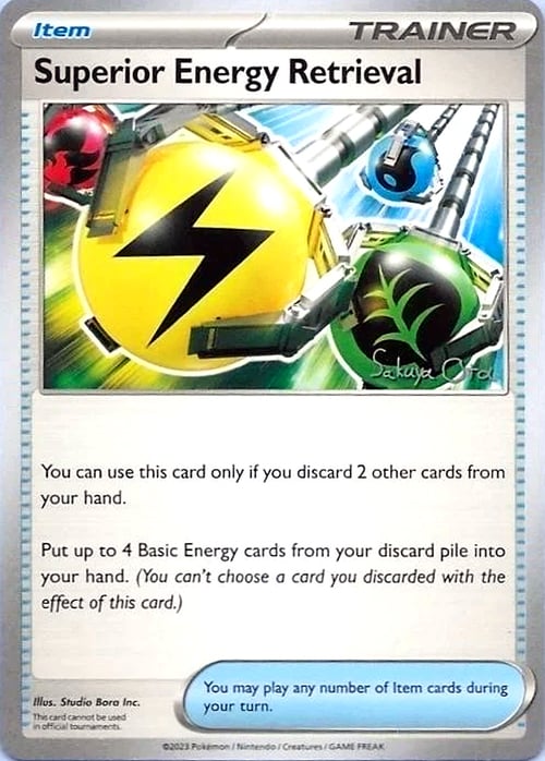 Superior Energy Retrieval Card Front
