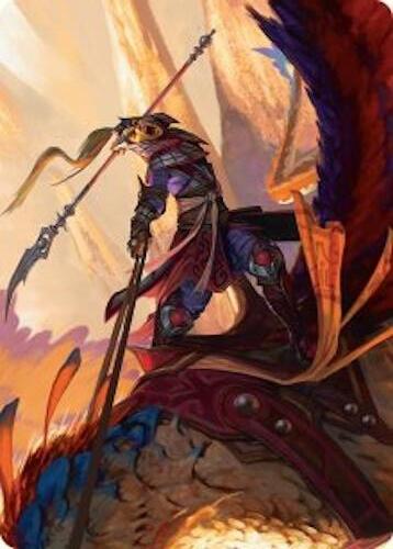 Art Series: Dragonback Lancer Card Front