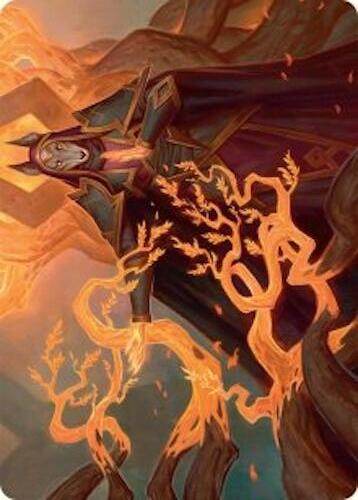 Art Series: Abzan Devotee Card Front