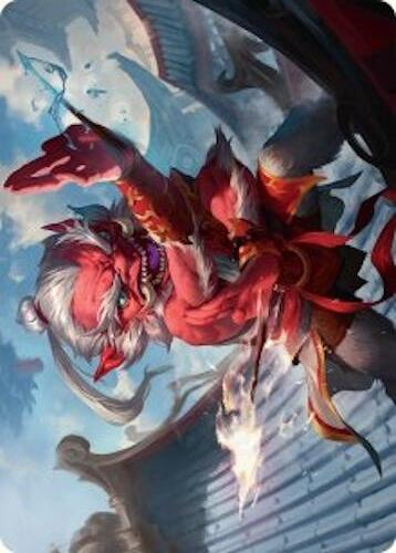 Art Series: Devoted Duelist Card Front