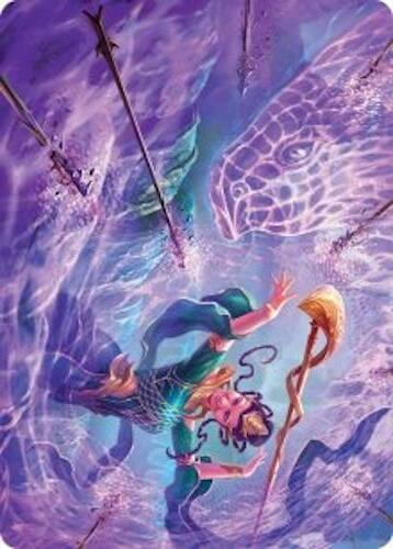 Art Series: Snakeskin Veil Card Front