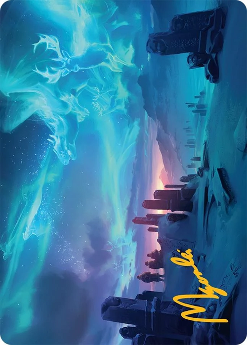 Art Series: Auroral Procession Card Front