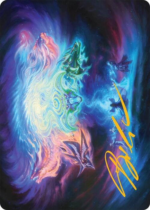 Art Series: Call the Spirit Dragons Card Front