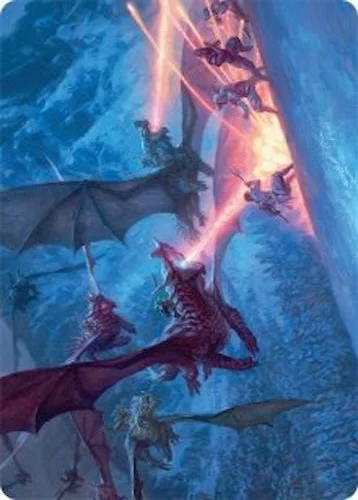 Art Series: Dragonback Assault Card Front