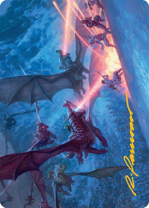 Art Series: Dragonback Assault Card Front