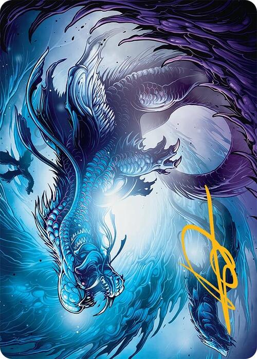 Art Series: Roiling Dragonstorm Card Front