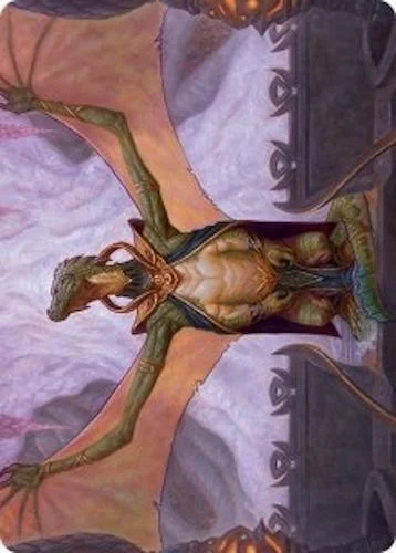 Art Series: Kheru Goldkeeper Card Front