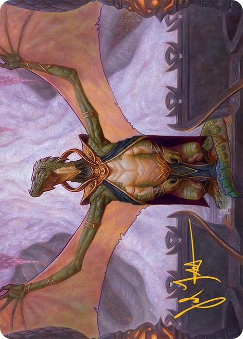 Art Series: Kheru Goldkeeper Card Front