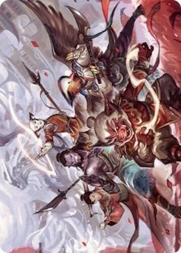 Art Series: Will of the Jeskai Card Front