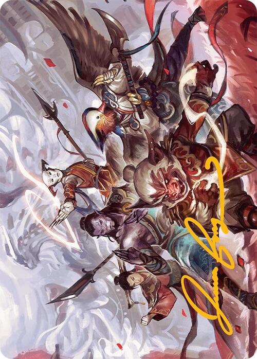 Art Series: Will of the Jeskai Card Front