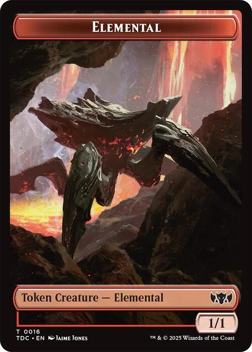 Elemental // Gold Card Front