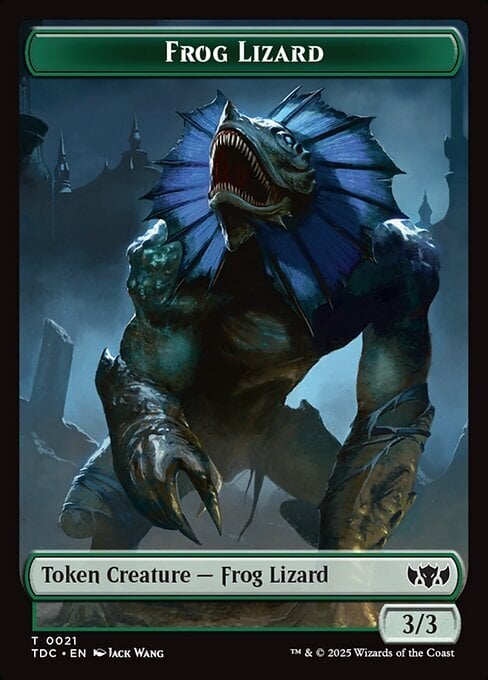 Frog Lizard // Dragon Card Front
