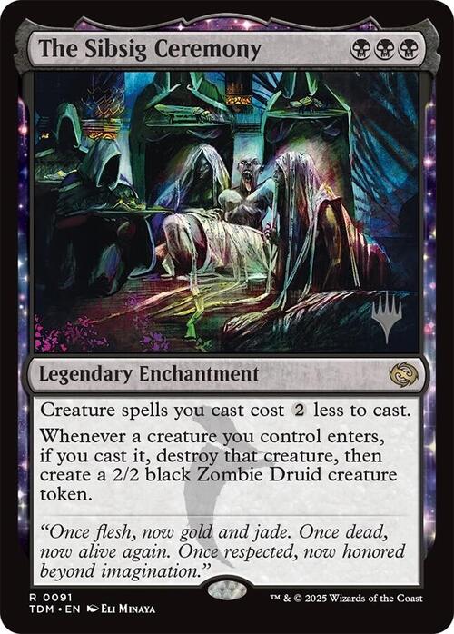 The Sibsig Ceremony Card Front