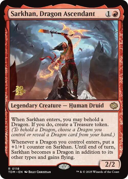 Sarkhan, Dragon Ascendant Card Front