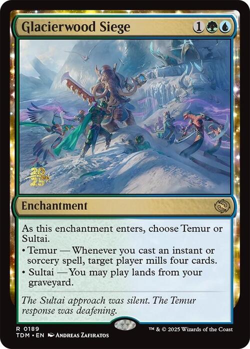 Glacierwood Siege Card Front