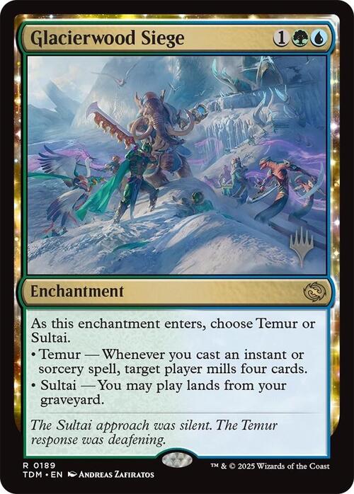 Glacierwood Siege Card Front